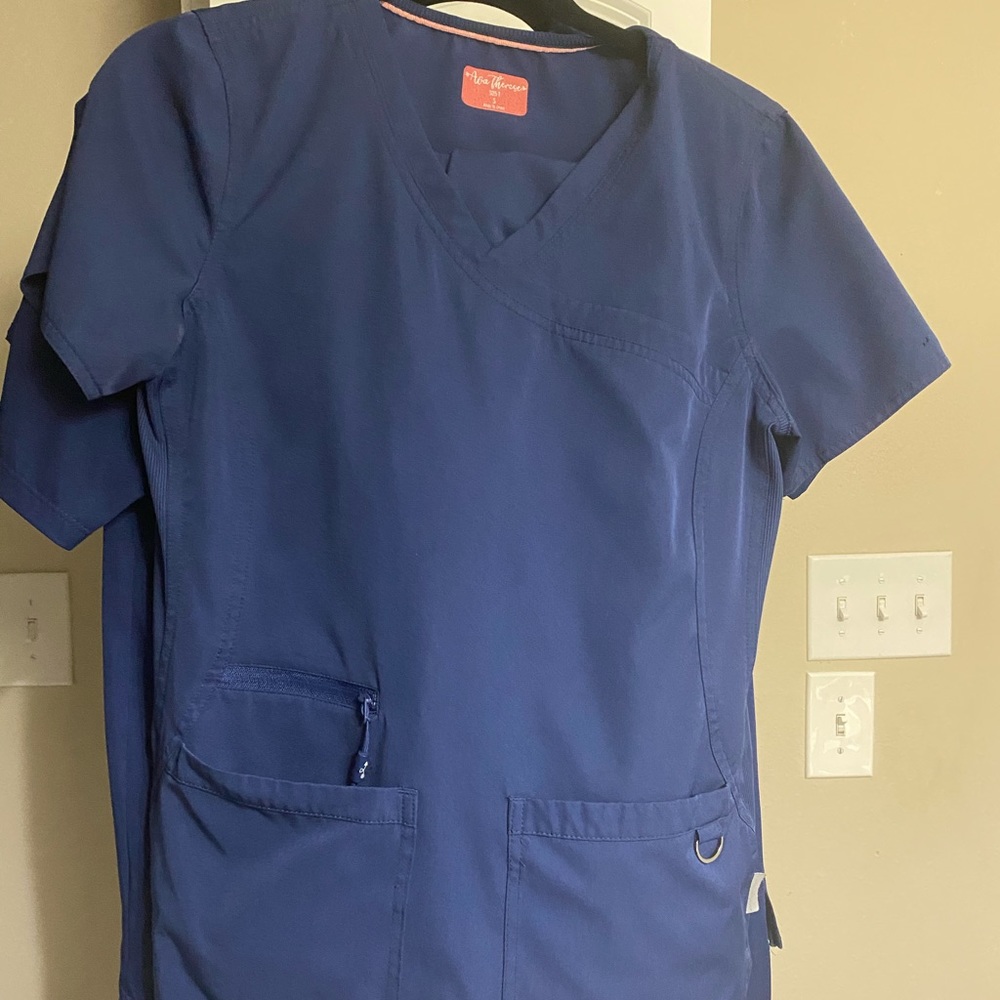 Ava therese Navy Scrub set